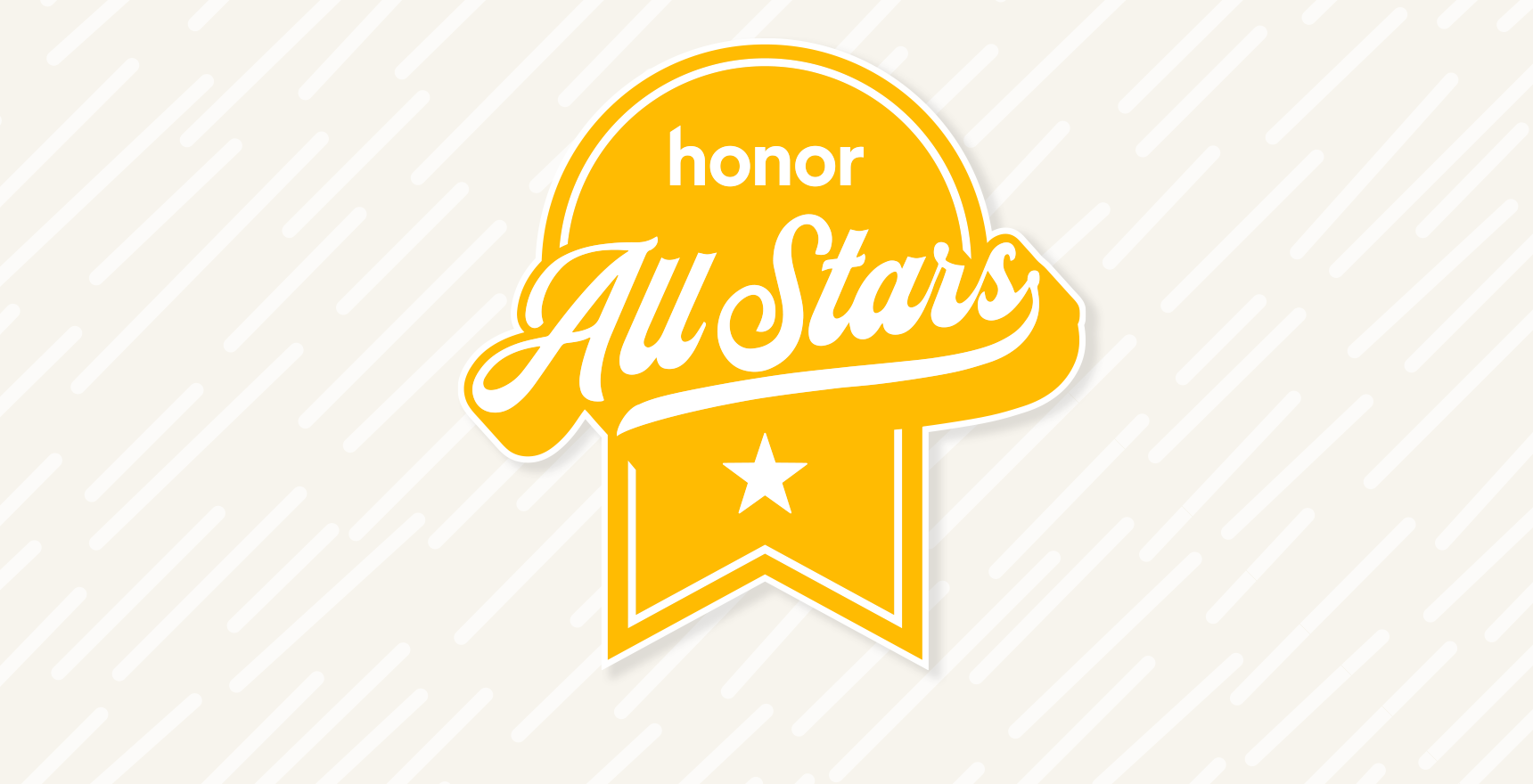 Honor All Stars Badge Logo