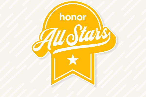 Honor All Stars Badge Logo